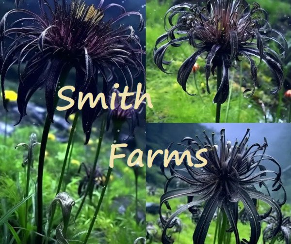 25 Seeds Black Widow Spider Beauitful Blooms Floral Flowers Garden