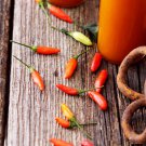 25 Seeds HOT Tabasco Peppers Fresh Vegetables Flowers Garden