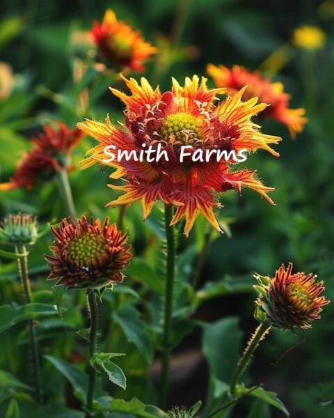 25 Seeds Blanket Dwarf Goblin Gaillardia pulchella Flowers Garden