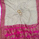 Aisha Gorgette khaddi saree