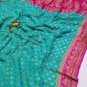 Aisha Gorgette khaddi saree