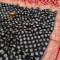 Aisha Gorgette khaddi saree