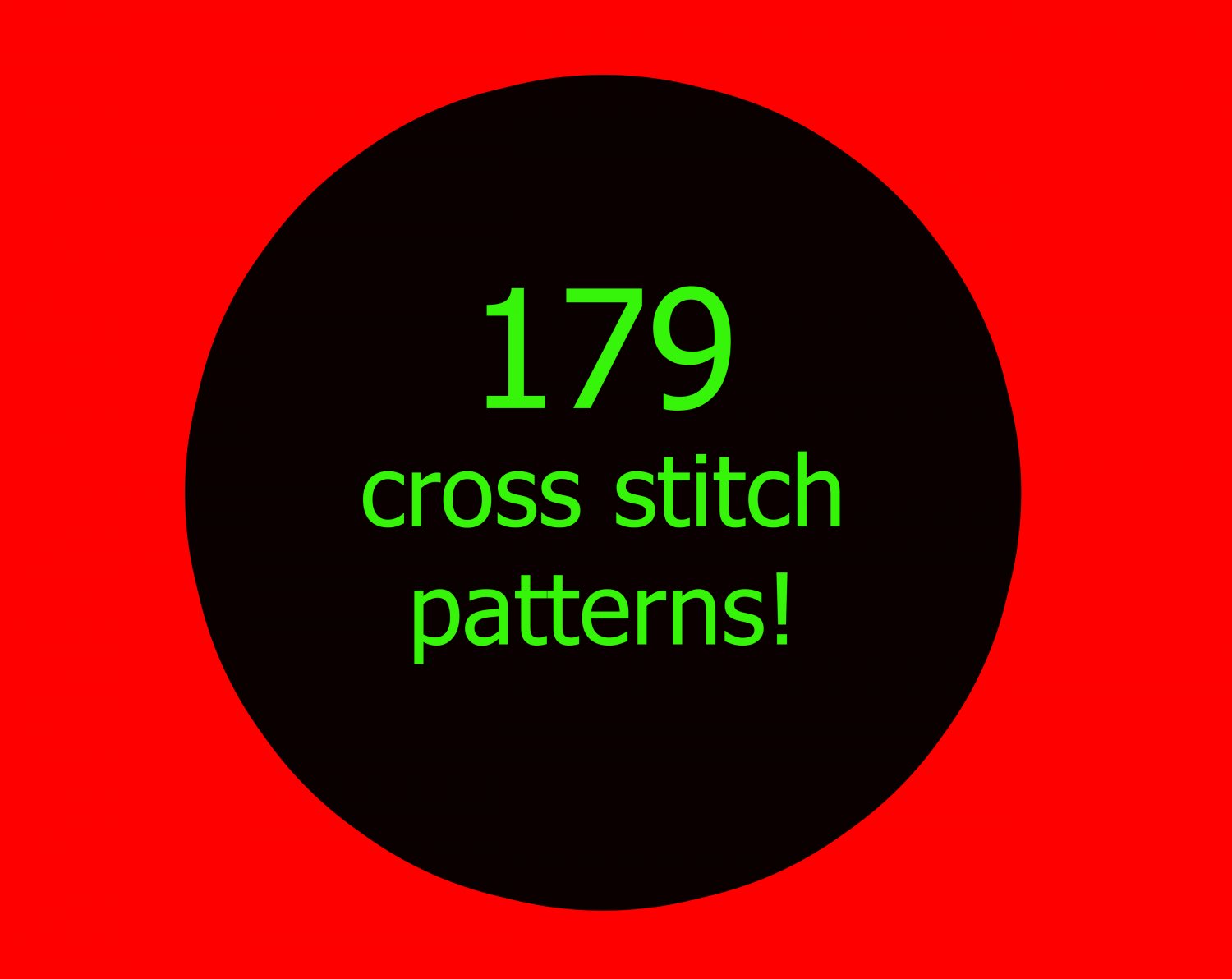 179 cross stitch patterns (PDF) &acirc;�� Gift for needlewomen (Pattern Keeper App)
