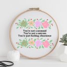Mature cross stitch – ironic cross stitch, witty cross stitch, subversive xstitch,