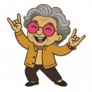 Cheerful granny - Cross Stitch Pattern PDF - Instant Download