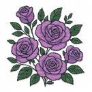 Beautiful roses - Cross-stitch pattern PDF - Instant download