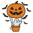 Ghost in a Balloon for Halloween - Cross-stitch pattern PDF - Instant download