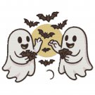 Ghosts and Bats for Halloween - Cross-stitch pattern PDF - Instant download