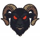 Goat Face for Halloween - Cross-stitch pattern PDF - Instant download