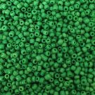 50g glass seed beads - GREEN - Opaque, size 11/0 (approx 2mm) - choice of colours, craft