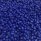 50g glass seed beads - DEEP BLUE - Opaque, size 11/0 (approx 2mm) - choice of colours, craft