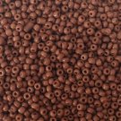 50g glass seed beads - BROWN - Opaque, size 11/0 (approx 2mm) - choice of colours, craft