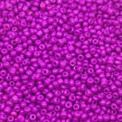 50g glass seed beads - BRIGHT PURPLE - Opaque, size 11/0 (approx 2mm) - choice of colours, craft