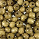 PALE BROWN - Wooden Round Beads (10 mm, 100 pack)