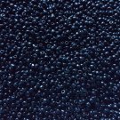 BLACK - Opaque Glass Seed Beads Size 11/0 2mm