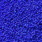 DARK BLUE - Opaque Glass Seed Beads Size 11/0 2mm