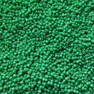 GREEN - Opaque Glass Seed Beads Size 11/0 2mm