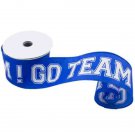 2.5”x10yds Blue Team Ribbon
