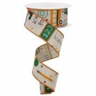1.5”x10yds Canvas School Ribbon