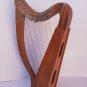 22 Strings Lever Harp Folk Harp Solid Wood,Free Bag,Key and Extra String Set