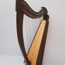 22 Strings Lever Harp Beginner Harp Solid Wood,Free Bag,Key and Extra String Set