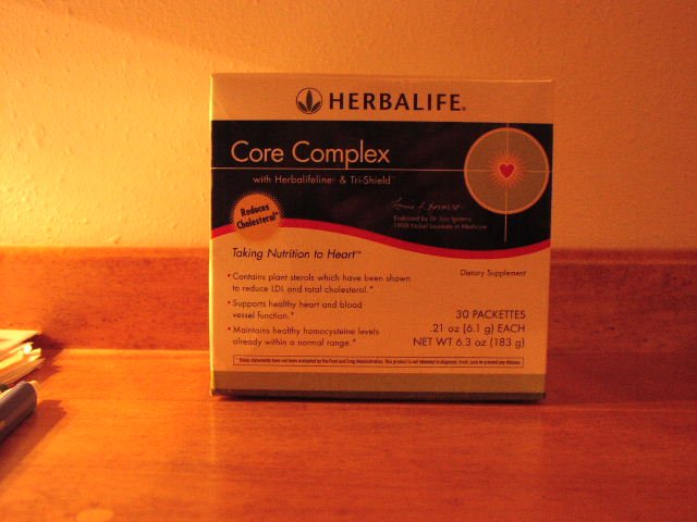 Herbalife Core Complex with Herbalifeline & Tri-Shield Tri Shield Box 2010