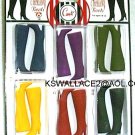 DOLL BOOTS 6 PACK Deep Colors 11.5 to 12 inch fashion dolls