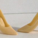 Doll Shoes for 11.5 to 12" fashion dolls BEIGE HIGH HEEL PUMPS