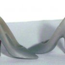 DOLL SHOES for 11.5 to 12 Inch dolls shoes GRAY HIGH HEEL PUMPS, Candi