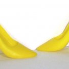 Doll Shoes11.5 to 12" fashion dolls YELLOW HIGH HEEL PUMPS, Candi
