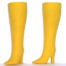 Fashion Doll Boots for 11.5-12" dolls, GOLDEN YELLOW, Candi Brand