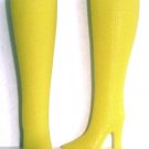 Fashion Doll Boots for 11.5-12 Inch dolls LEMON YELLOW Candi Brand
