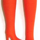 Fashion Doll Boots for 11.5-12" dolls, BRIGHT ORANGE, Candi Brand