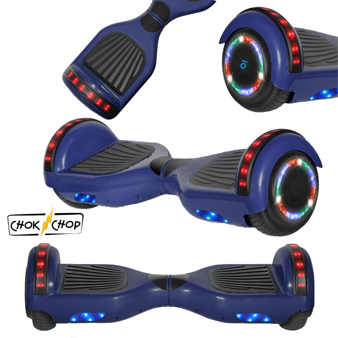 Chrome Series Self Balancing Scooter Navy Blue