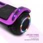 Flatboard Series Hoverboard Chrome Purple