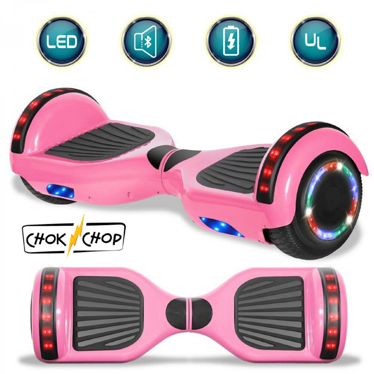 Pink Electric Self Balancing Scooter Standard