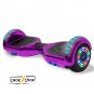 Chrome Purple Electric Self Balancing Scooter Version 2