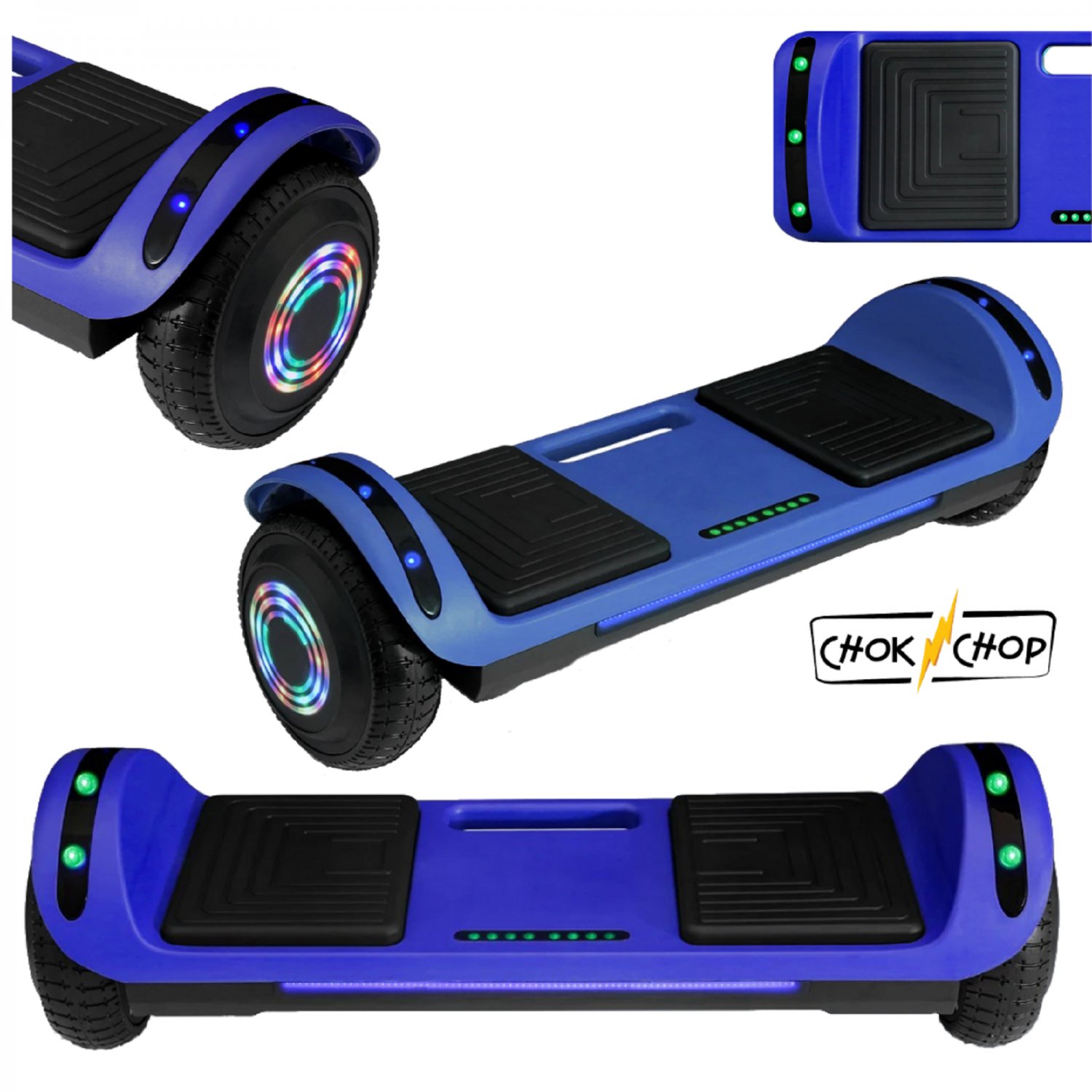 Blue Flatboard Series Self Balancing Scooter