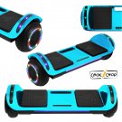 Chrome Blue Flatboard Series Self Balancing Scooter