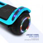 Chrome Blue Flatboard Series Self Balancing Scooter