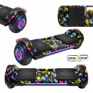 Graffiti Black Flatboard Series Self Balancing Scooter