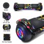 Graffiti Black Flatboard Series Self Balancing Scooter