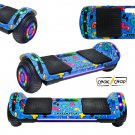 Graffiti Blue Flatboard Series Self Balancing Scooter