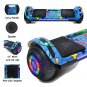 Graffiti Blue Flatboard Series Self Balancing Scooter