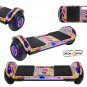 Graffiti Pink Flatboard Series Self Balancing Scooter