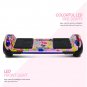 Graffiti Pink Flatboard Series Self Balancing Scooter