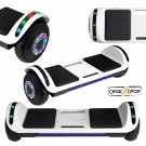 White Flatboard Series Self Balancing Scooter