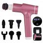Pink White Deep Tissue Muscle Percussion Massager JS02