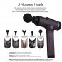 Pink White Deep Tissue Muscle Percussion Massager JS02