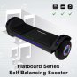 White Flatboard Series Self Balancing Scooter